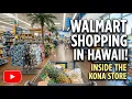 Shopping Inside Walmart - Kona Hawaii