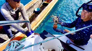 Buying Lobster from the Locals and Immediately Setting it Free!