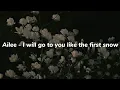Ailee - I will go to you like the first snow (slowed + reverb)