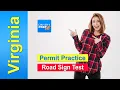Virginia Road Sign Recognition Test