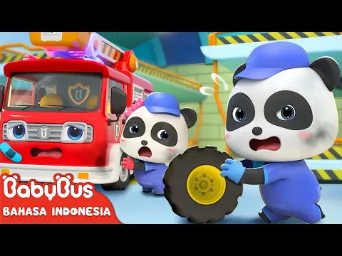 Download MP3 Kendaraan Rekayasa Terluka | Lagu Kendaraan Anak | Lagu Anak-anak | BabyBus Bahasa Indonesia