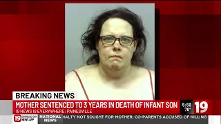 Wickliffe mother sentenced in 2023 death of infant