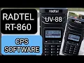 RADTEL RT-860 iRadio UV-88 CPS Software