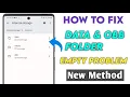 Lagu Android data file not showing | How to open data \u0026 bob folder in Files App