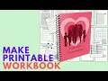 Make an Awesome Printable Workbook for Your Online Course