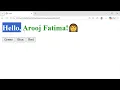 JavaScript DOM Practice Change H1 Text Color Using Buttons