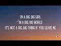 Emilia   Big Big World Lyrics