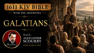 62 The Book of GALATIANS KJV Read By Alexander Scourby and TEXT Synced Together