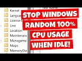 How To Stop Random 100 CPU Usage Spikes When PC Is Idle WinSAT Task