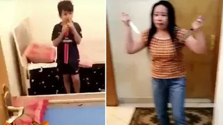 خادمة تحتجز طفل أسرة سعودية وترفع السكاكين في وجه والدته لرفضها تفتيش أغراضها 