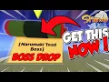 Get This Fast NEW NARUMAKI JAYRAMAKI TOAD BOSS LOCATION In Shindo Life BOSS DROP