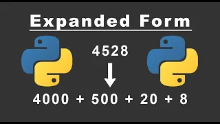Python - Expanded Form of Number