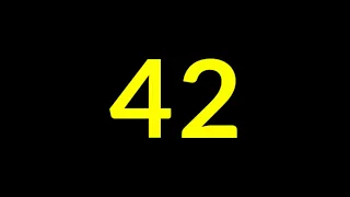 42 Seconds Countdown Timer With Sound Effect