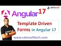 Template Driven Forms in Angular 17 Angular Forms Angular 17 Tutorials in Hindi