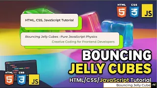 Code Your Own Interactive Bouncing Cubes in JavaScript Beginner Tutorial