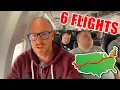Lagu Coast to Coast on America's MOST HATED Plane: 48 HOURS of CRJ200 HELL.