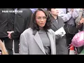 Tennis player Ayan Broomfield Paris Fashion Week 6 october 2025 show Thom Browne