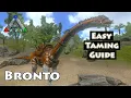 Tagalog Guide on How to Tame a Bronto Ark Mobile Taming Tutorial