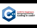 Generate your first function with LLVM IR C API Metaprogramming