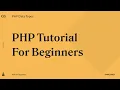 PHP Data Types PHP Tutorial for Beginners