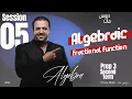 Algebraic fractional function Prep 3 Algebra