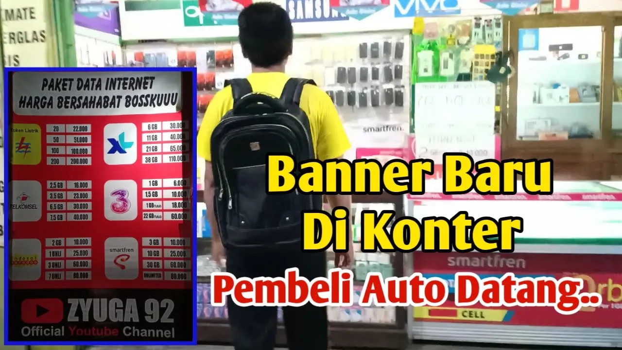 Halo teman-teman kali ini saya bedah toko pulsa di kawasan kukusan Depok dengan mengganti etalase ak. 