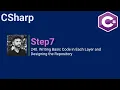 240 Writing Basic Code in Each Layer and Designing the Repository