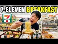 Eating 7-ELEVEN BREAKFAST for an ENTIRE WEEK in Japan