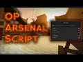The BEST Arsenal Script GUI Dark Hub Pastebin 2022