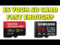 SD cards explained - what do the numbers mean