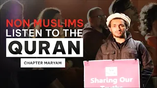 Download Americans keenly listen to the recitation of QURAN | ألامريكيون يستمعون إلى تلاوة القرآن MP3