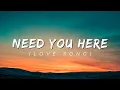Download Lagu Need You Here (Music/Lyric Video)