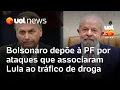 Lagu Bolsonaro depôs à PF na prisão por ter associado Lula a 'cachaça' e tráfico