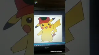 Draw Pikachu In Python CodeWithAakarsh