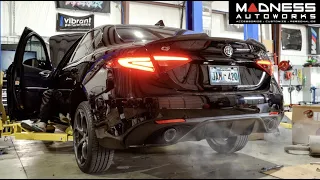 MADNESS Giulia Exhaust Sound Alfa Romeo Monza Catback Install