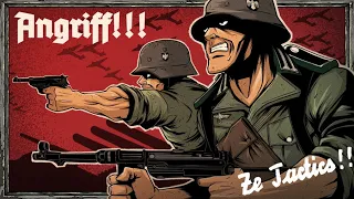 WW2 German Squad Tactics | Animated History