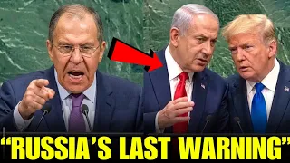 HISTORIC: Russia's Foreign Minister WARNS The U.S, Israel and Europe. He Didn't BLINK