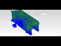 ODS Simulation of a Vibrating Screen - Ideal Dynamic Behavior