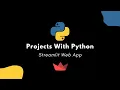 Projects With Python Create a Streamlit Web App