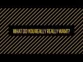 Video di #WhatIReallyReallyWant...