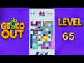Gecko Out Level 65 Solution Step by Step Walkthrough