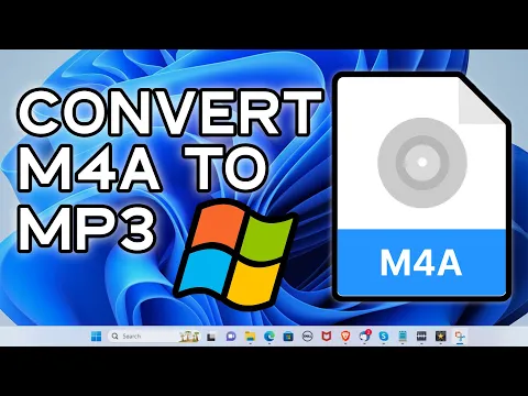 Download MP3 How To Convert M4A to MP3 on Windows