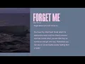 Lewis Capaldi - Forget Me (Behind The Lyrics)