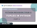 Python Revision Tour II Part 2 Computer Science 12th CBSE Shalini