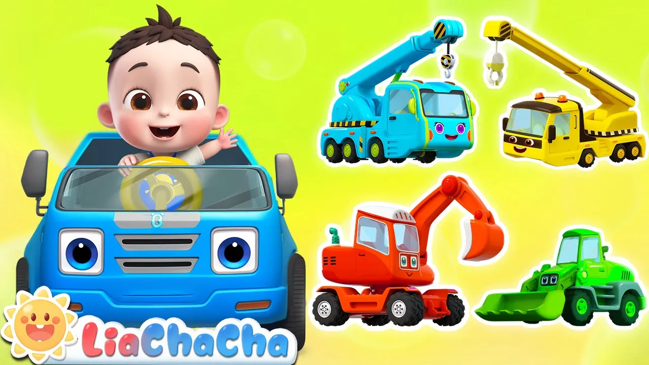 10 Little Trucks Song | Counting 1 to 10 | Trucks for Kids | Kids Songs & Nursery Rhymes | LiaChaCha 10 Little Trucks Song | Counting 1 to 10 | Trucks for Kids | Kids Songs & Nursery Rhymes | LiaChaCha