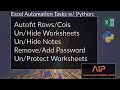 Automate Simple Excel Tasks with Python From Password Protection to PDF creations