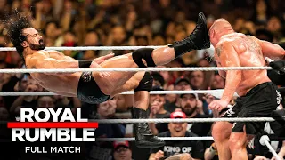 FULL MATCH 2020 Men S Royal Rumble Match Royal Rumble 2020 
