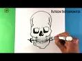 How to Draw a Skull with a Rose - Tattoo Art Drawings