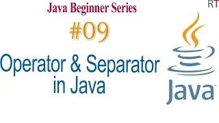 Java-09 - Operator Separator in Java Java Programming Tutorial