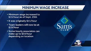 Sam s Club to pay workers at least 15 an hour